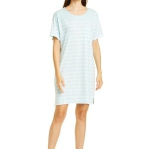 LA LIGNE‎ New Edie Knit Dress blue stripe ladies XL NWT